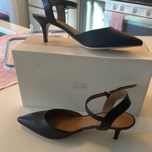 14th & Union Black Heels Elegant and Sophisticated